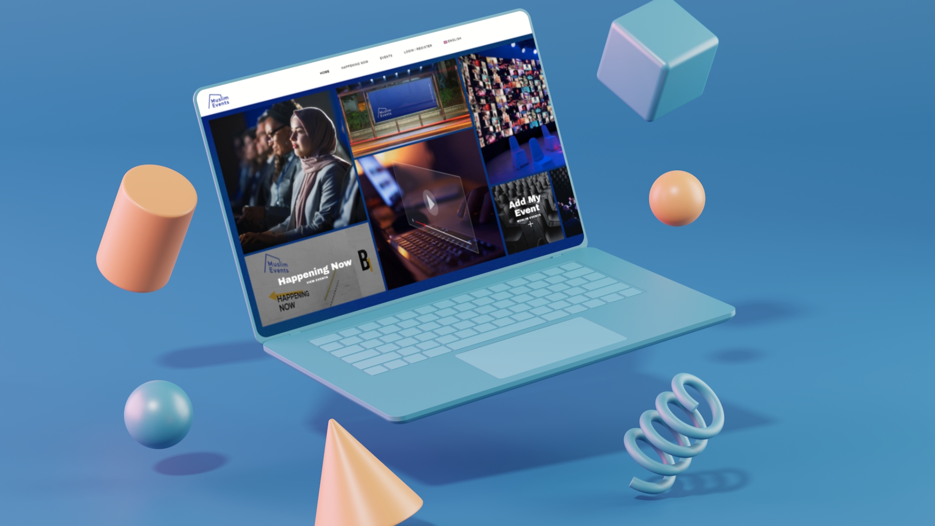 laptop mockup for website
