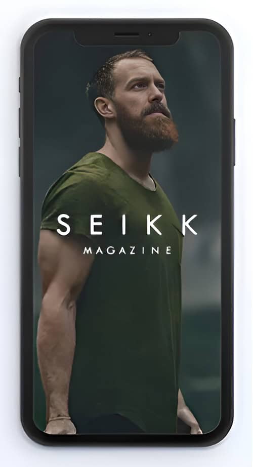 seikk magazine app lifestyle magazine online marketplace adventure men green tee