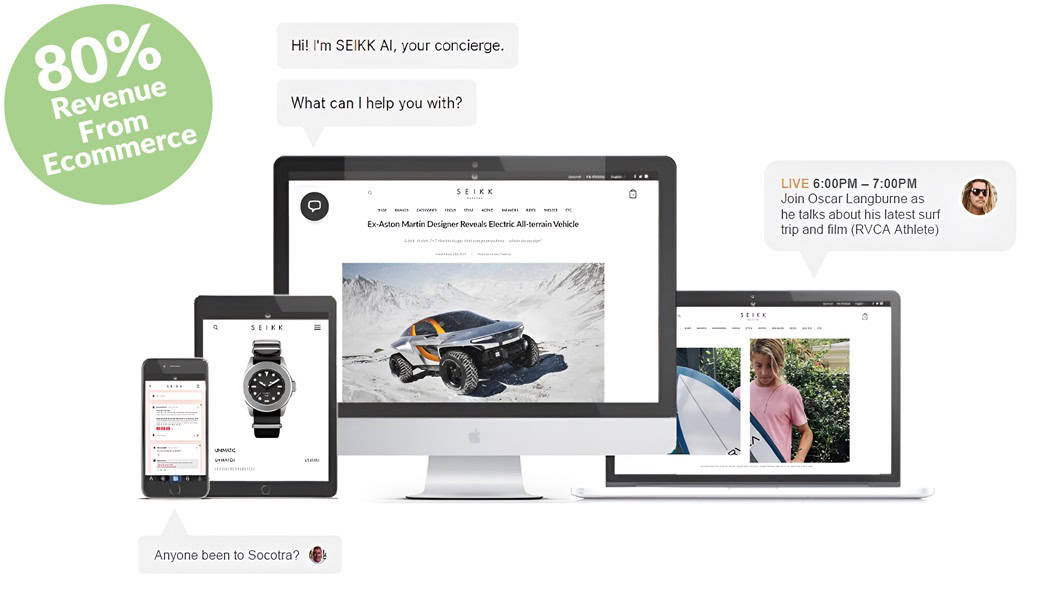 seikk magazine app lifestyle magazine online marketplace adventure men content commerce concierge community