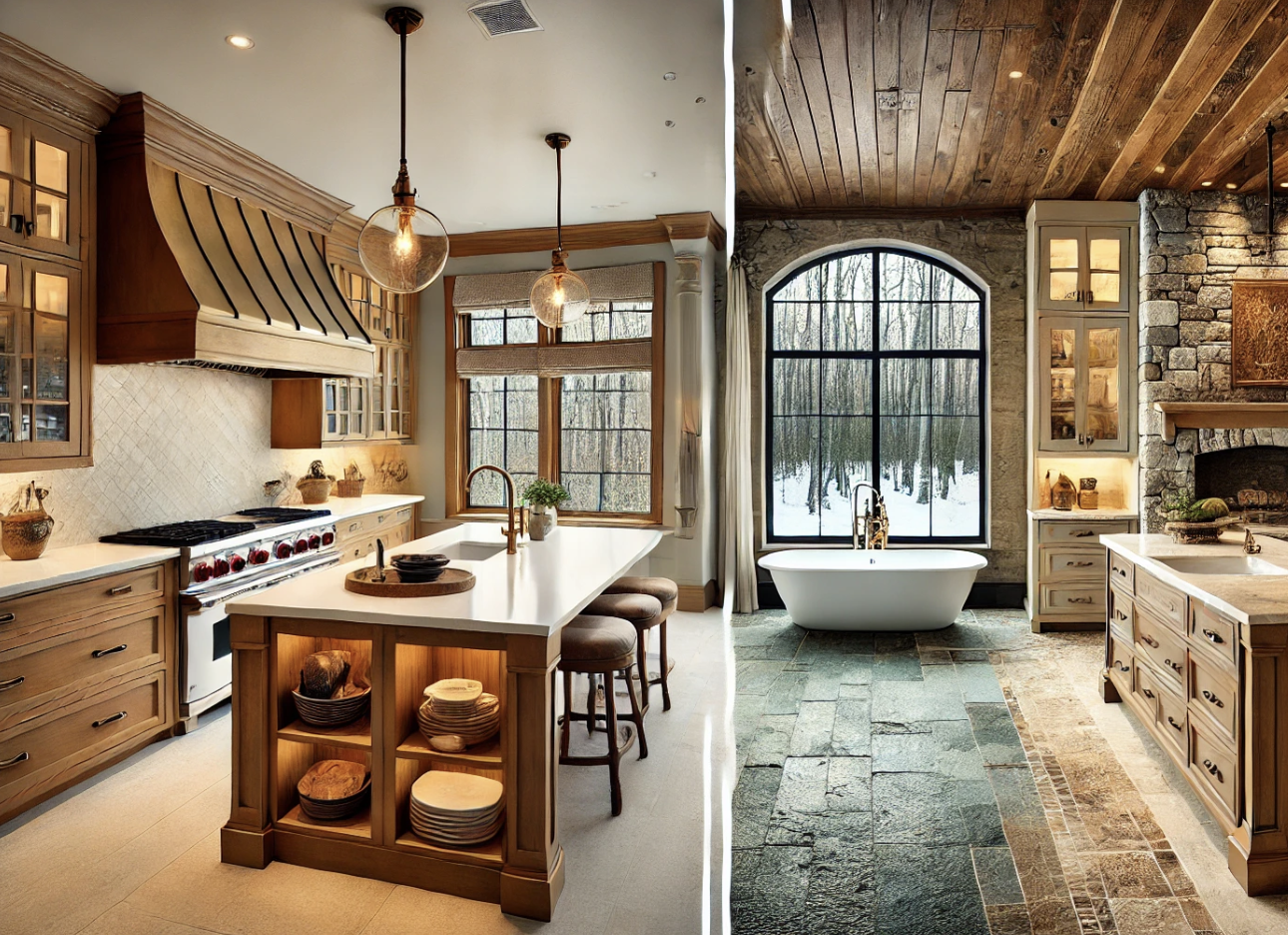 Beautiful kitchen remodel in The Capital District from Custom Home Builder Capitaland Custom Builders