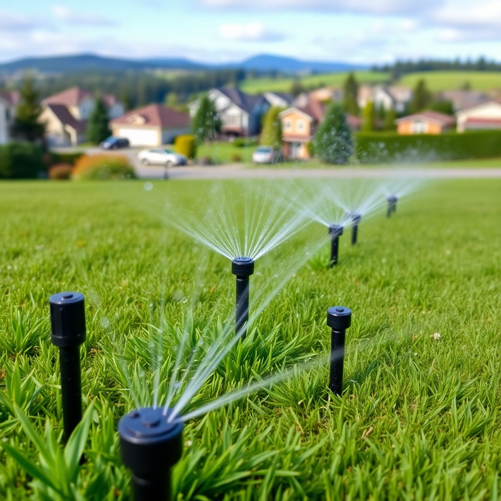 Professional irrigation system installation in Nanaimo