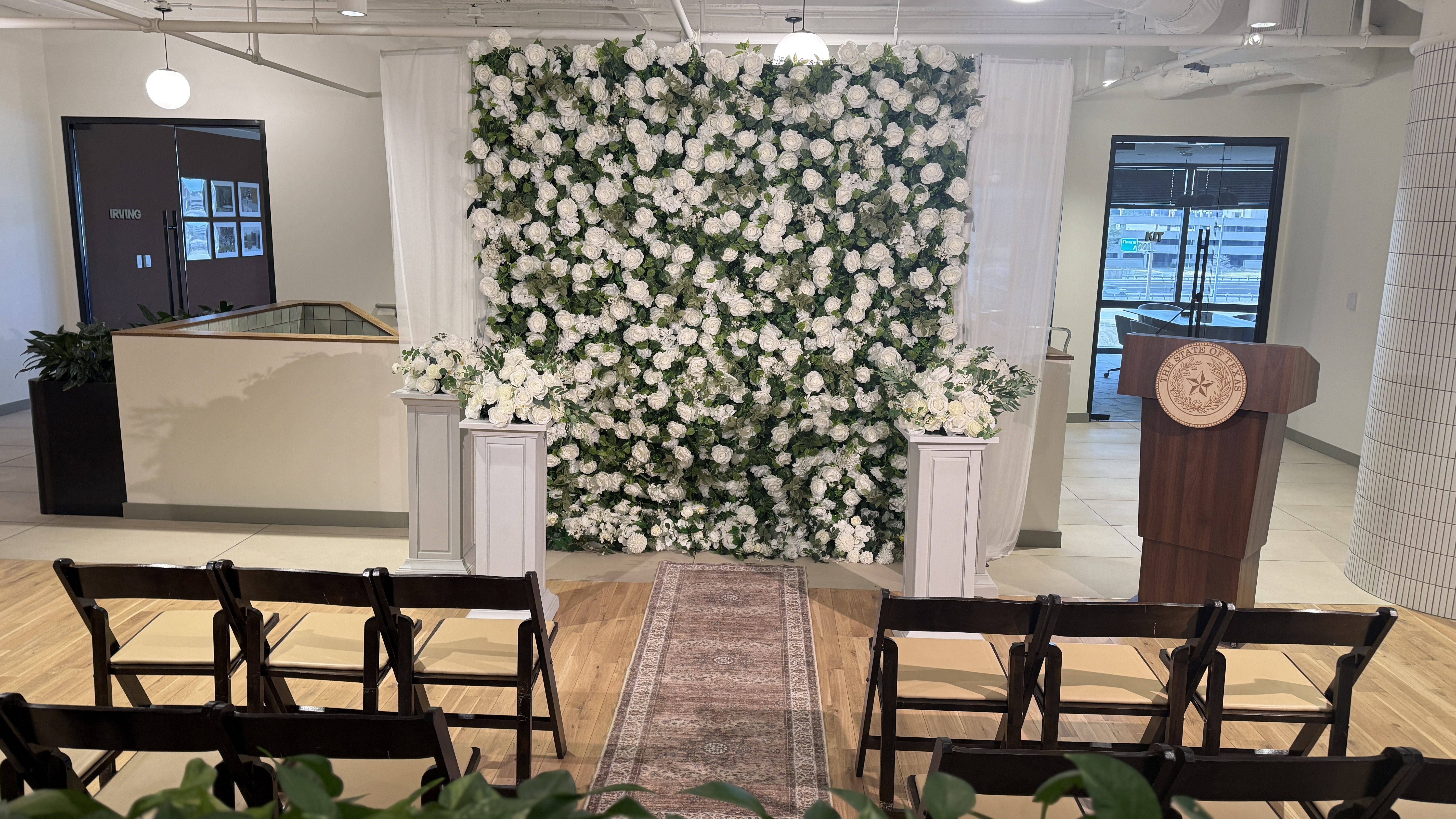 Affordable wedding with livestream option in Dallas