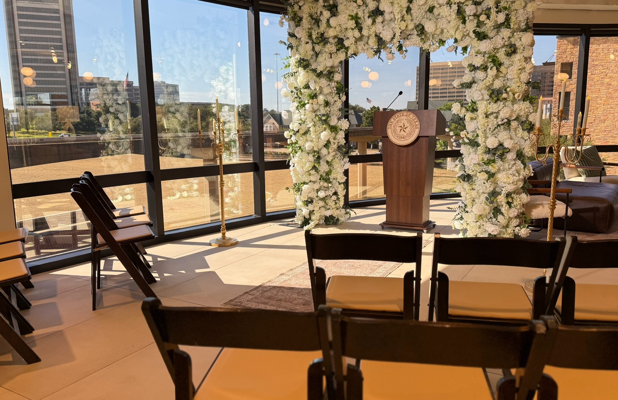 Affordable wedding with livestream option in Dallas