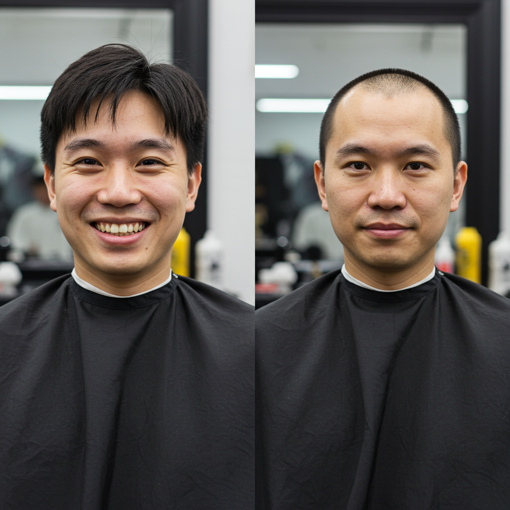 Malaysia custom hair styling solutions, from bald to fuller hair
