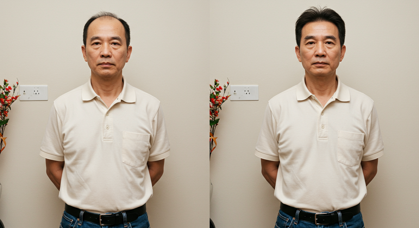 Malaysian men who have undergone the effective treatment now have thicker