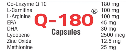 Q-180 Capsules | Aquina Pharma