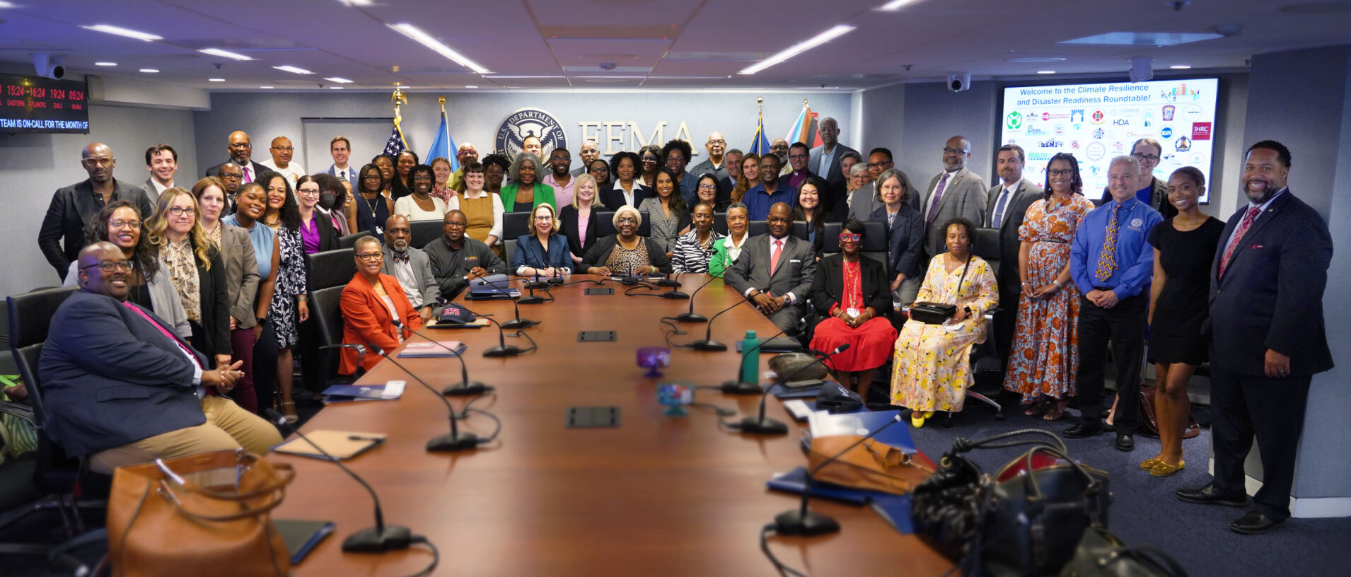 Black Resilience Network Climate & Disaster Resilience Roundtable at FEMA Headquarters organized by Next Leadership Development in partnership with the DHS Center for Faith Based and Neighborhood Partnerships