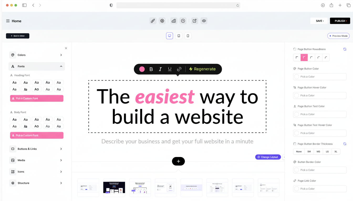 #1 White Label AI Website Editor