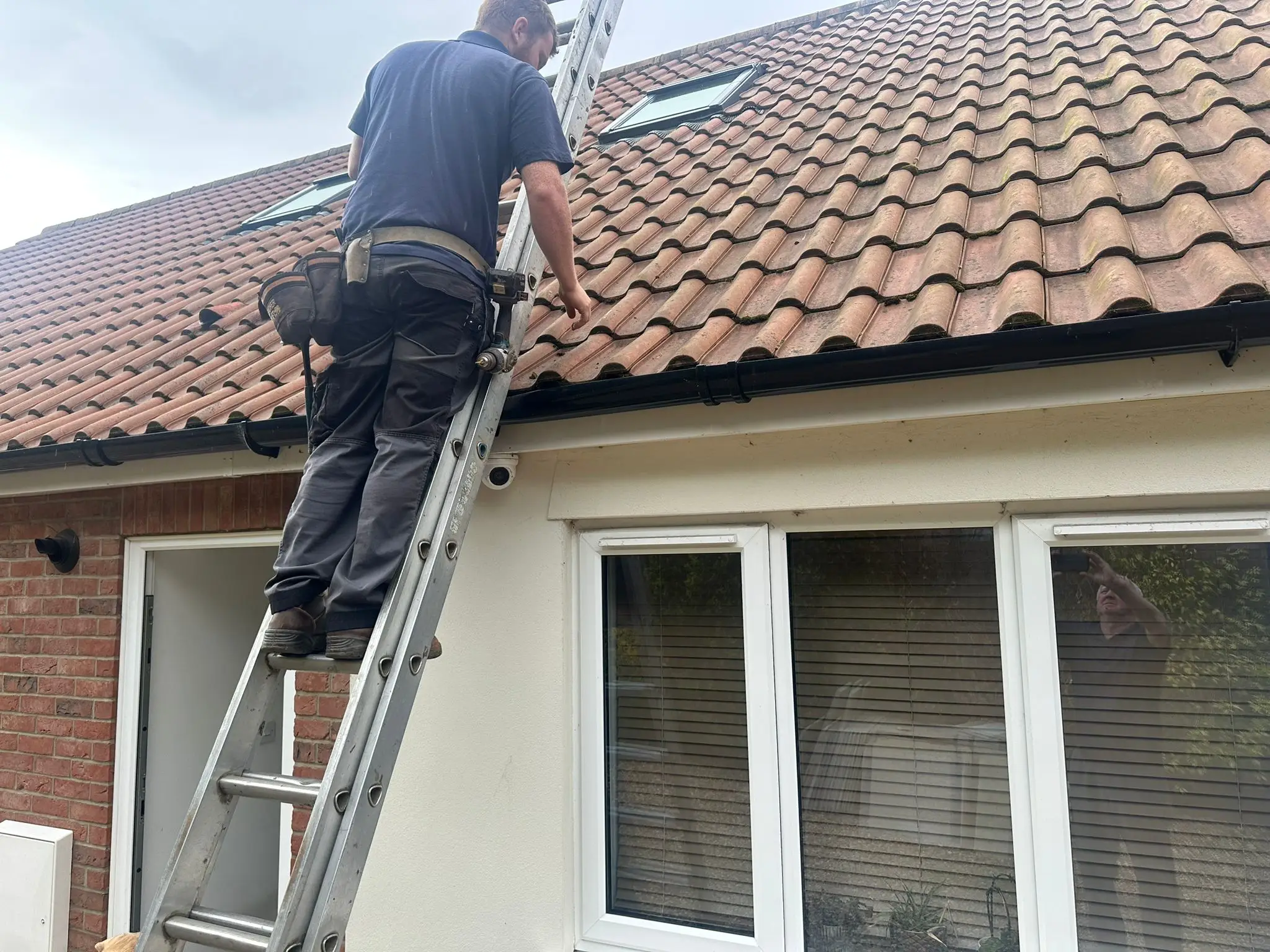 Norwich's Cornfield Roofing Team hard at work