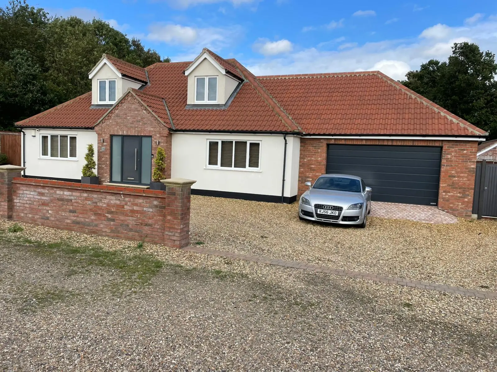 Re-Roofing (Tiles) Work Example Photo from established and trusted Norwich Roofer - Cornfield Roofing