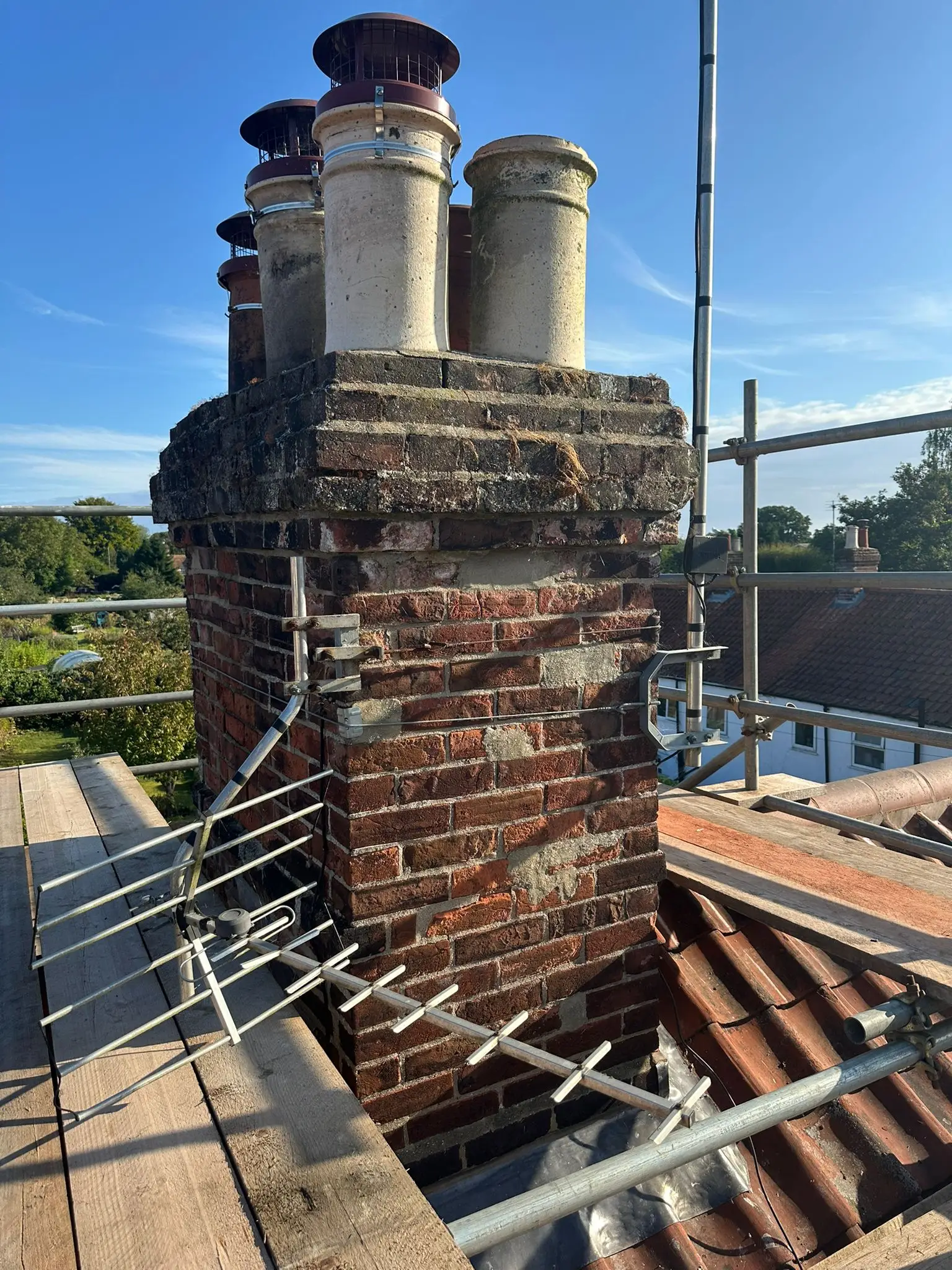 Chimney Rebuilds & Repairs from Cornfield Roofing