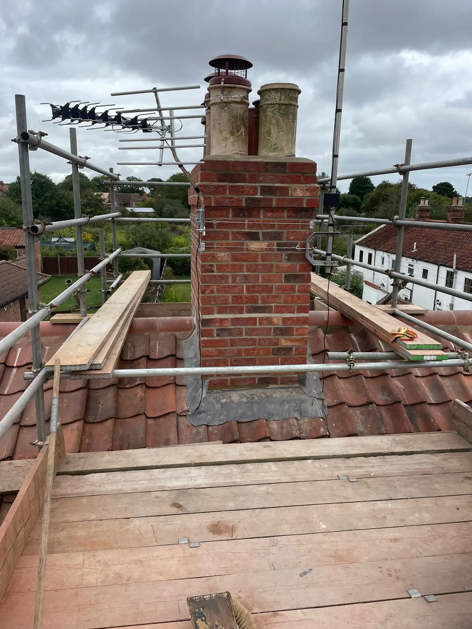 Chimney Rebuilds & Repairs from Cornfield Roofing
