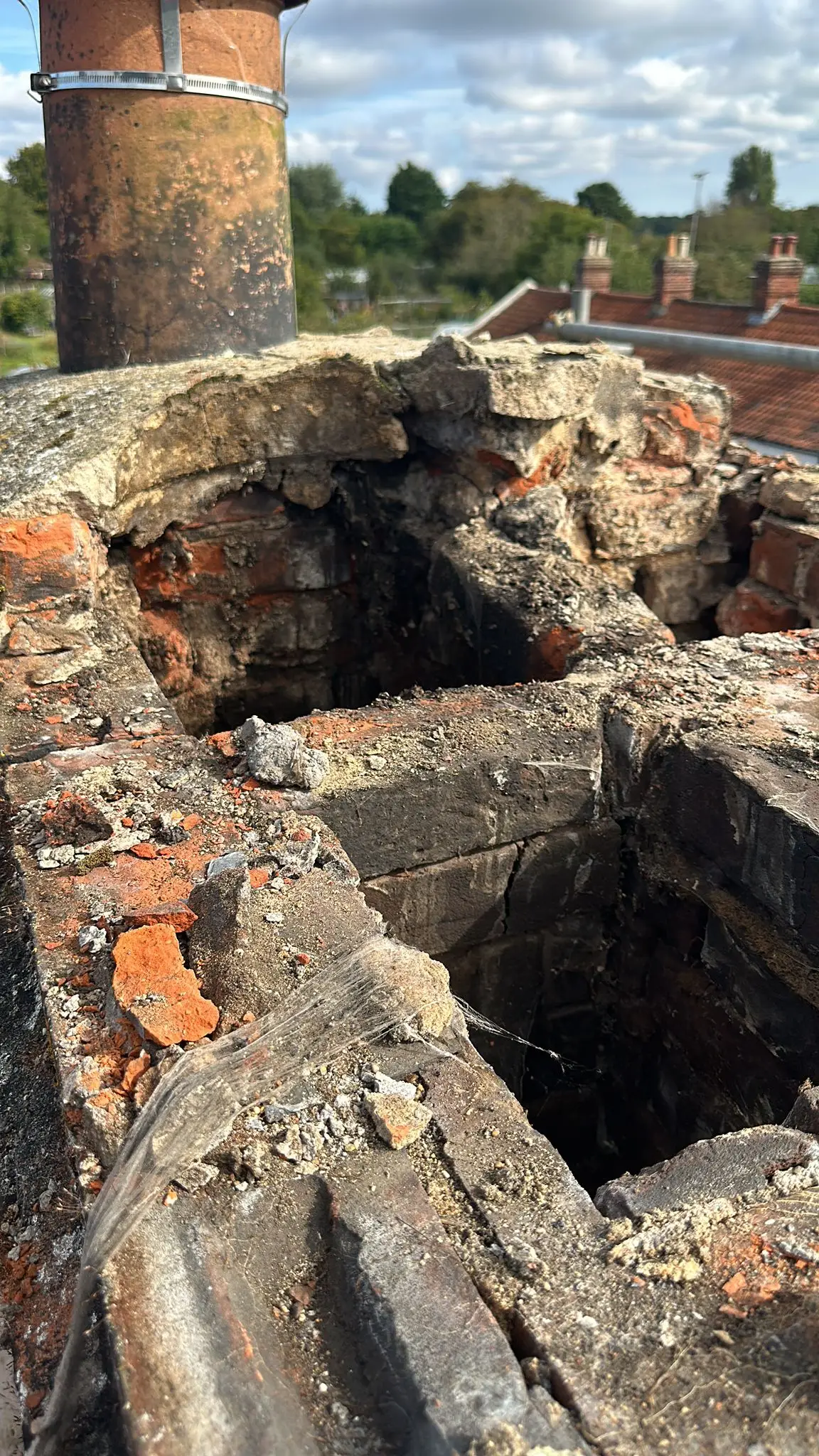 Chimney Rebuilds & Repairs from Cornfield Roofing