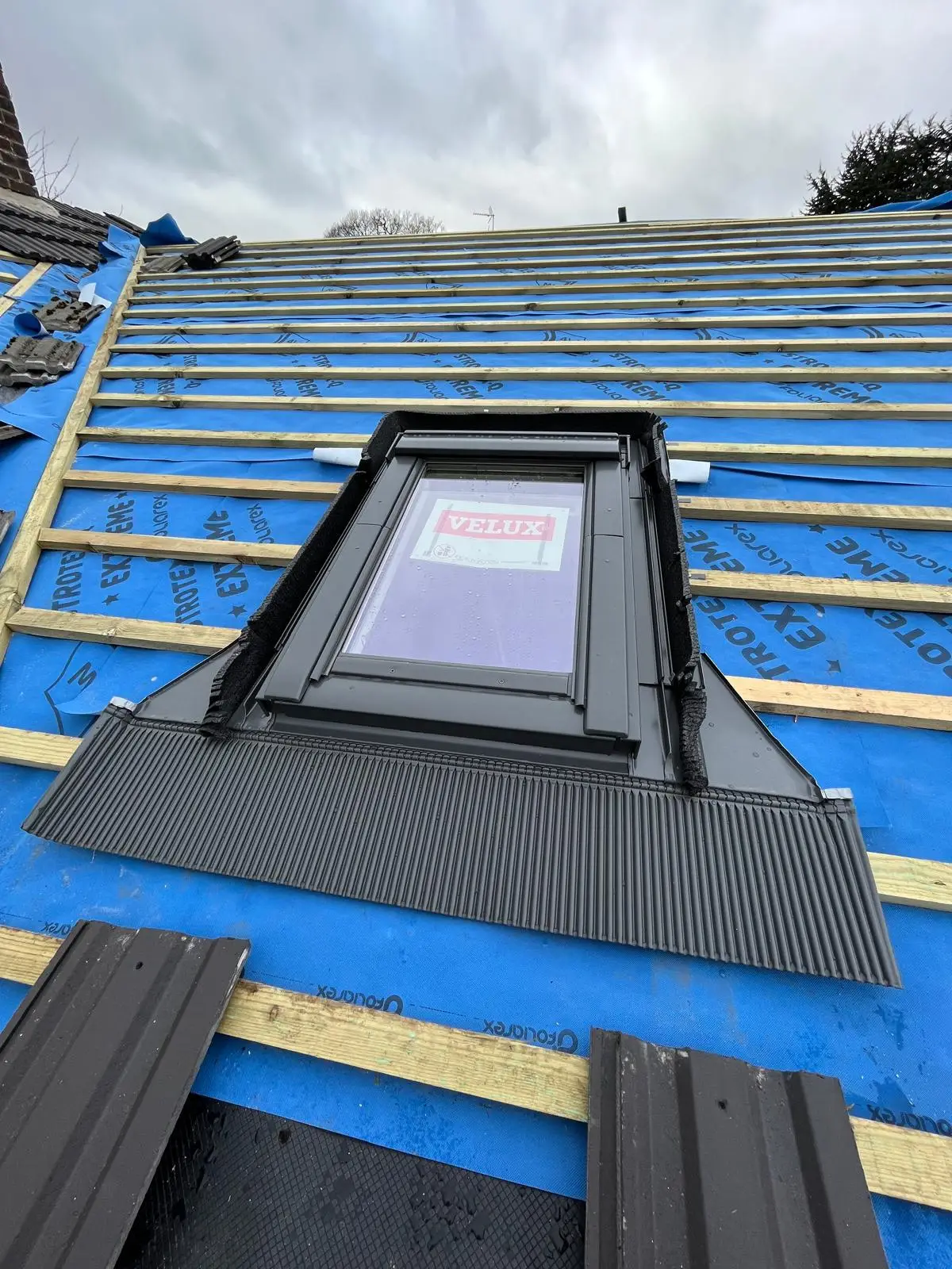 Velux & Sun Tunnels Work Example Photo from established and trusted Norwich Roofer - Cornfield Roofing