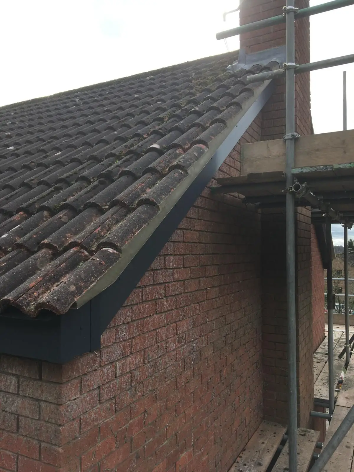 Roofline & Guttering Work Example Photo from established and trusted Norwich Roofer - Cornfield Roofing