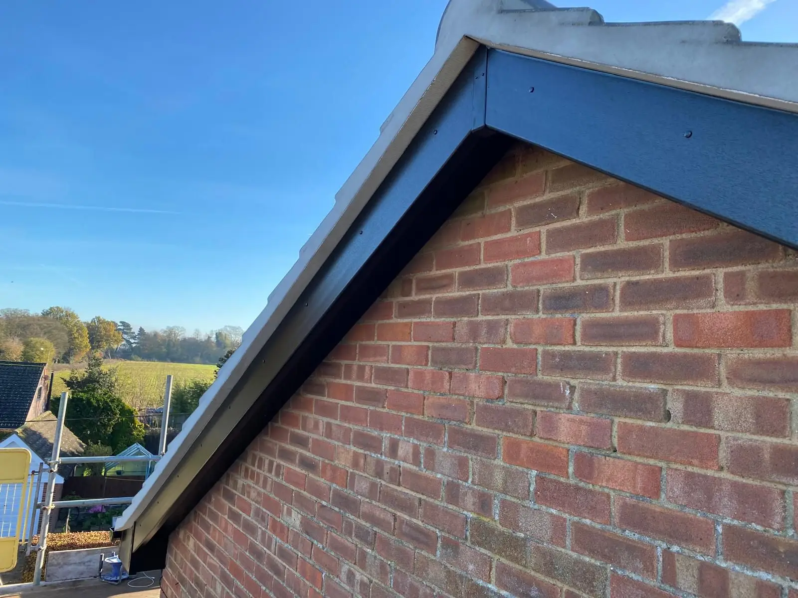 Roofline & Guttering Work Example Photo from established and trusted Norwich Roofer - Cornfield Roofing