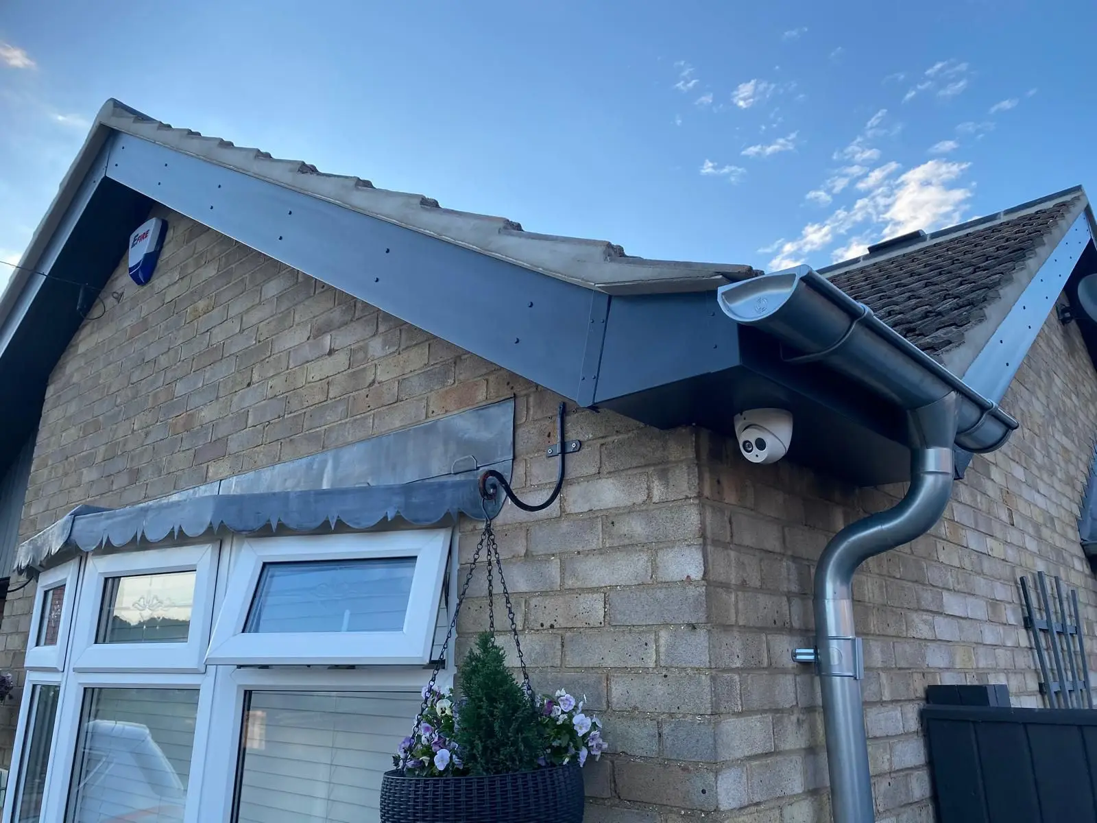 Roofline & Guttering Work Example Photo from established and trusted Norwich Roofer - Cornfield Roofing