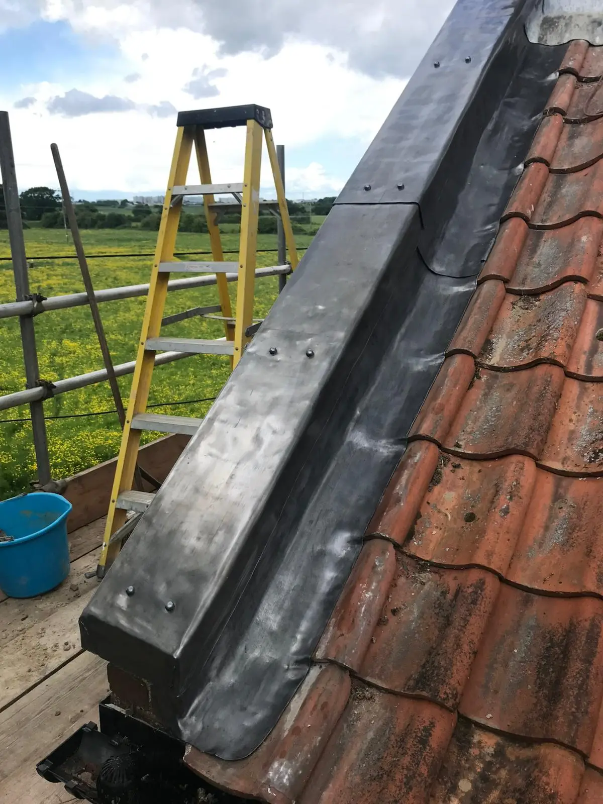 Lead Work Work Example Photo from established and trusted Norwich Roofer - Cornfield Roofing