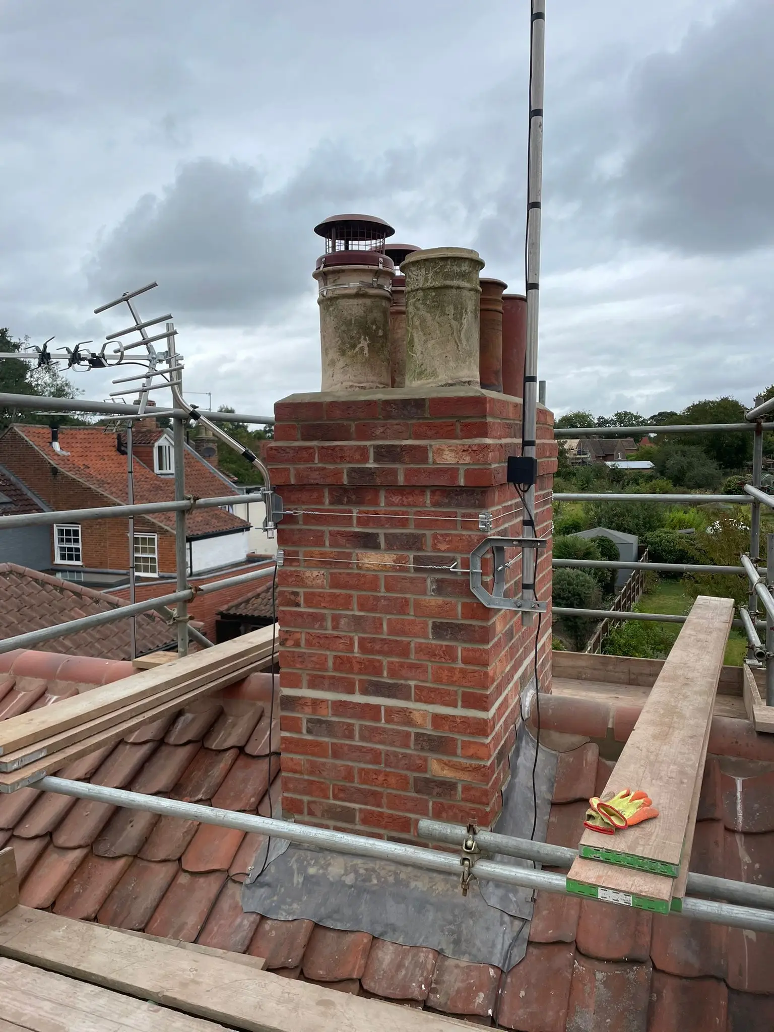 Chimney Rebuilds & Repairs from Cornfield Roofing