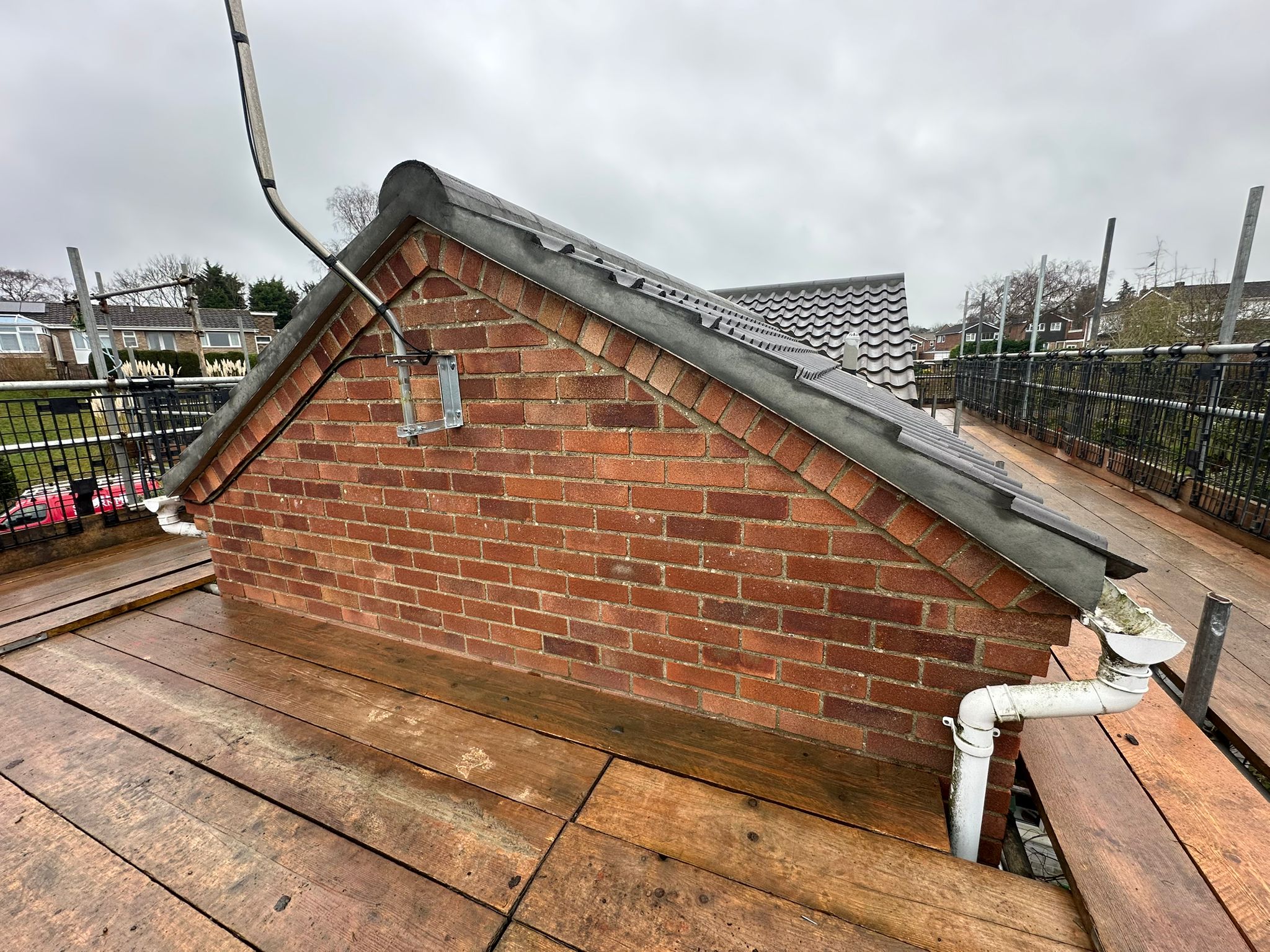 Re-Roofing (Tiles) Work Example Photo from established and trusted Norwich Roofer - Cornfield Roofing