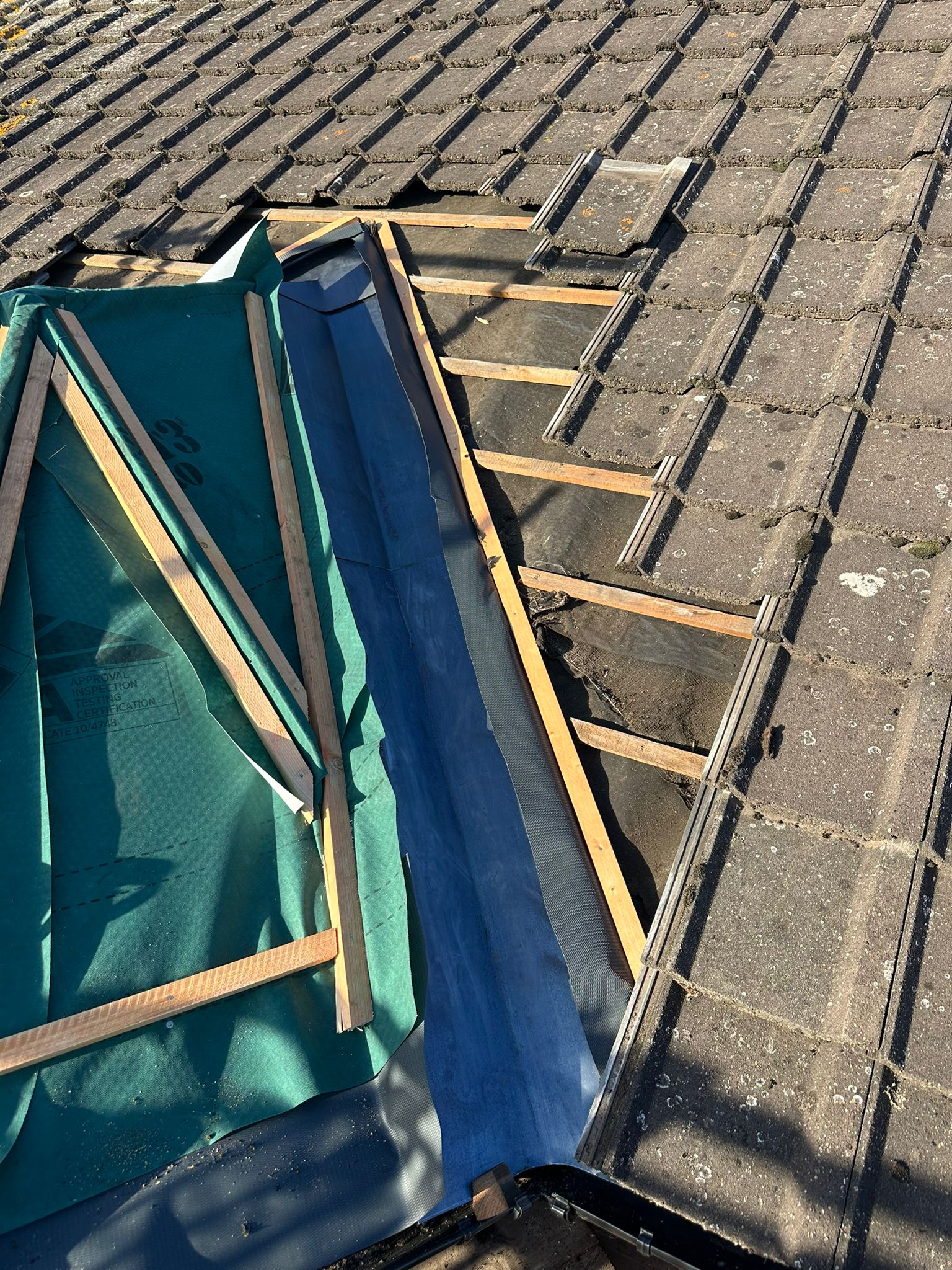 Repairs (Roof & Timber) Work Example Photo from established and trusted Norwich Roofer - Cornfield Roofing