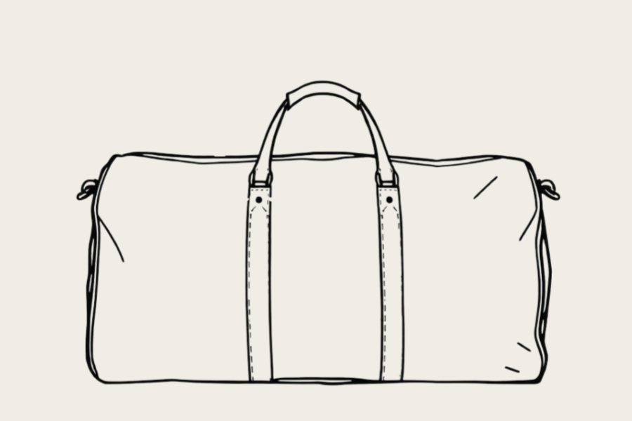 UITCASEƎ eco-friendly luxury luggage weekender bags logo website and branding development by Bath Digital Marketing Agency