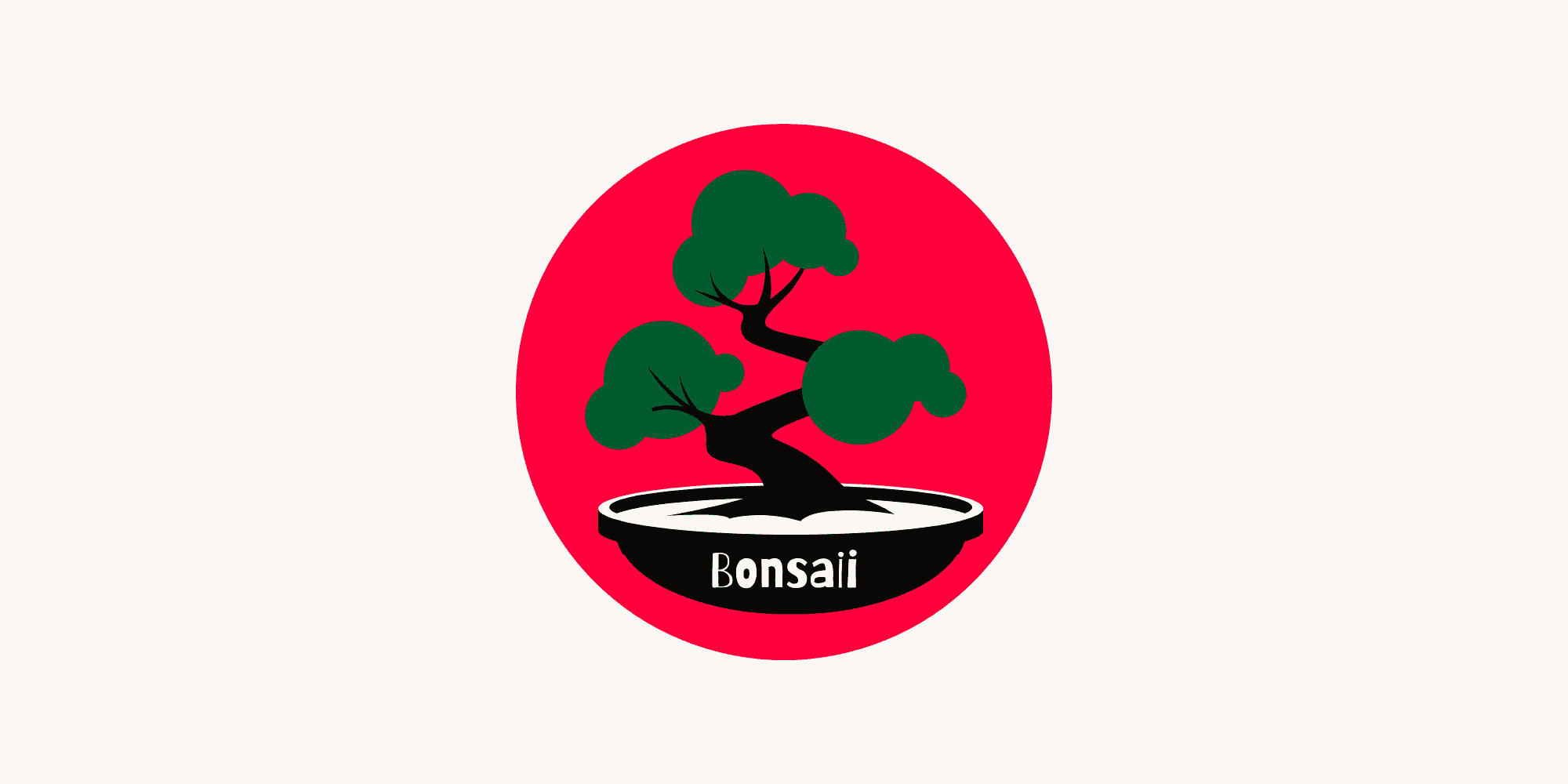 Bonsaii brand logo: a green bonsai tree illustration in a black pot. Website and branding development by Bath Digital Marketing Agency