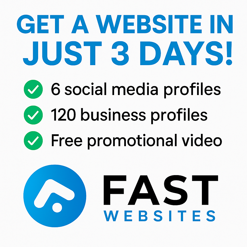 Fast Websites – Custom Business Websites in 3 Days | SEO-Ready ...