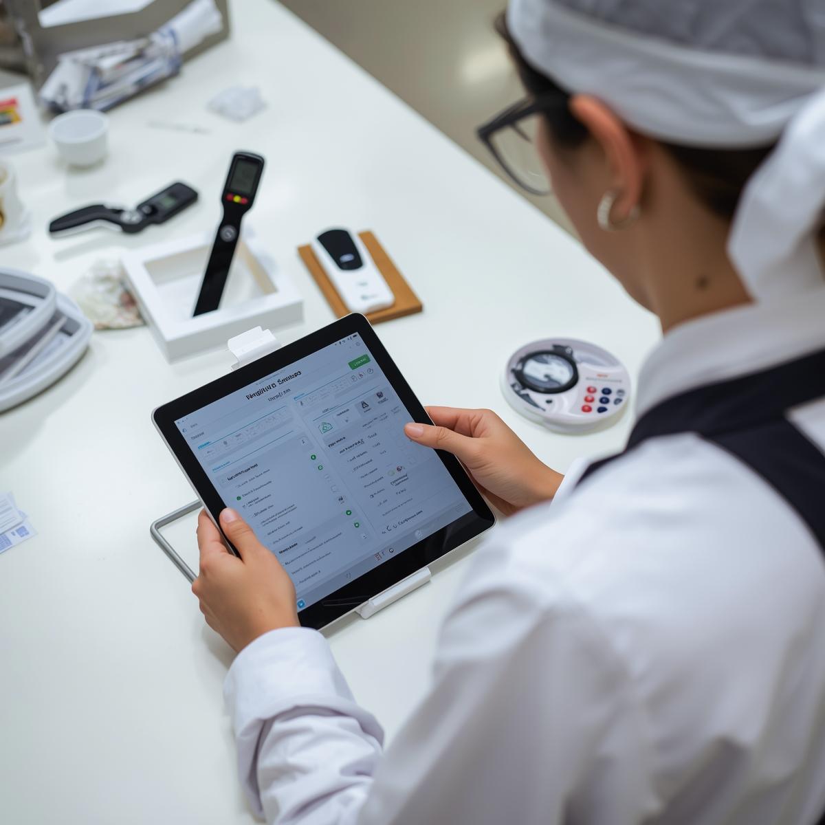 Olive drab green insulated bottle with flared screw lid and flat top.