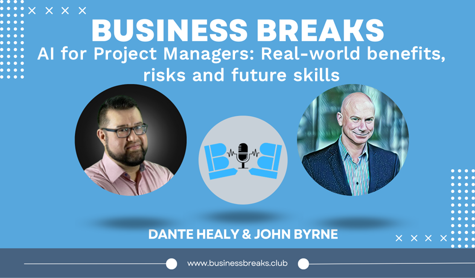 Wood table with porcelain mug, leather journal, brass pen, leather key ring, and a houseplant.