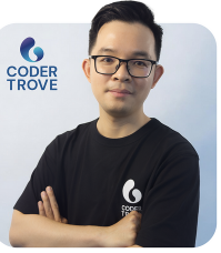 Front End Developer crafting user interfaces at Coder Trove