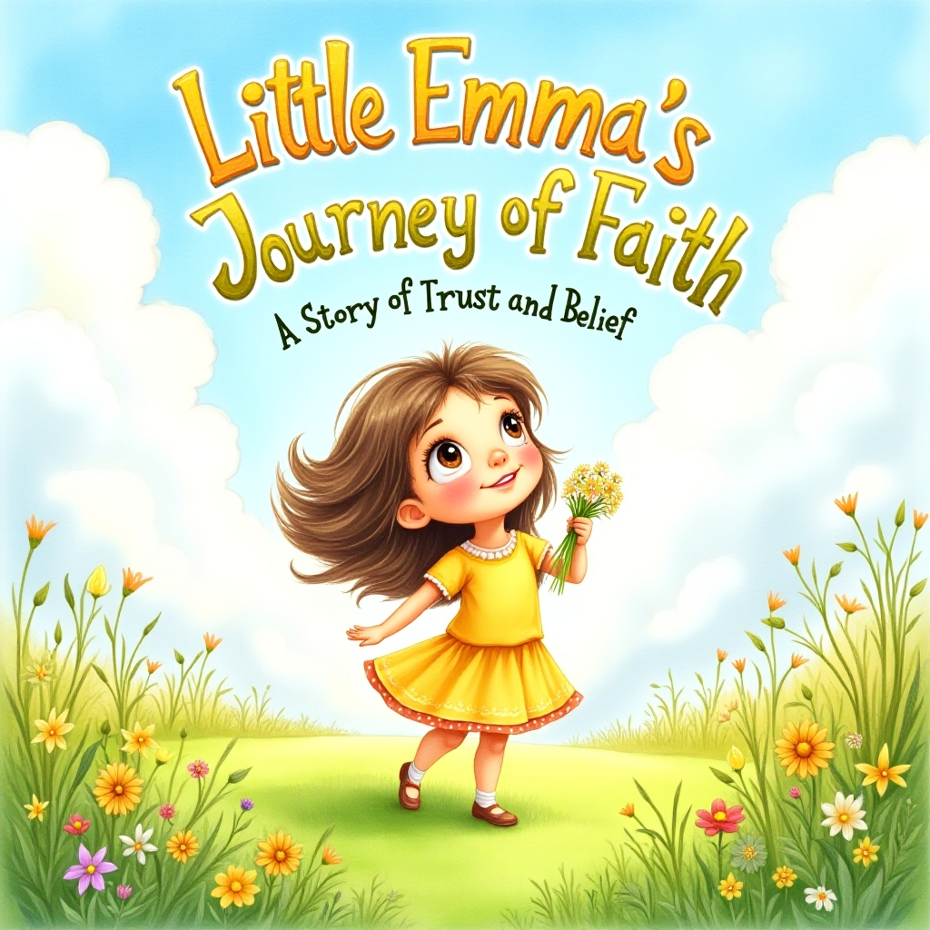 Emma's Journey of Faith, illustration Ebook cover image