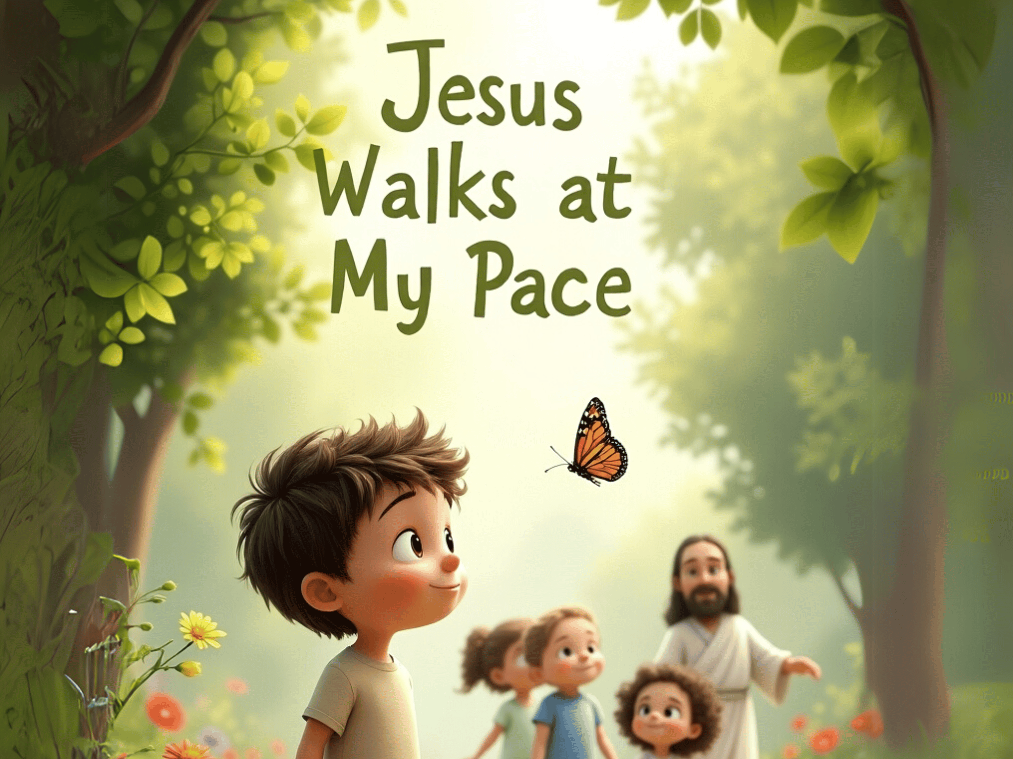 Wood table with porcelain mug, leather journal, brass pen, leather key ring, and a houseplant.