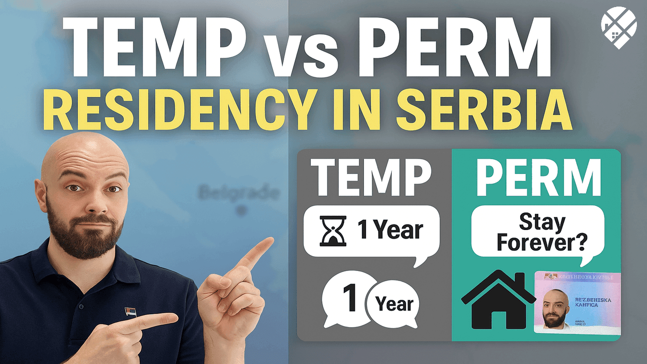 Discover the key differences between temporary and permanent residency in Serbia. Learn about visa duration, eligibility, benefits, and the path to citizenship. Whether you're relocating for work, study, or business, understand which residency suits you best. Start your Serbian journey with expert guidance from Relocation Serbia.