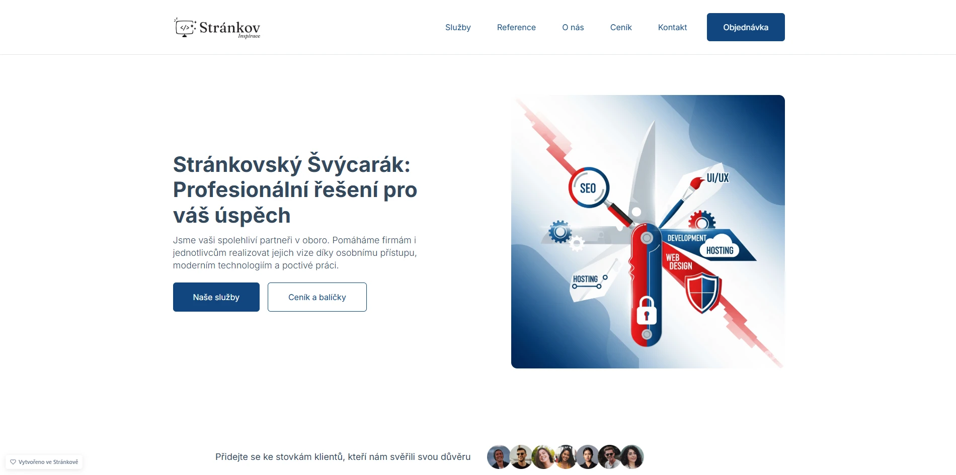 Náhled šablony Stránkovský Švýcarák