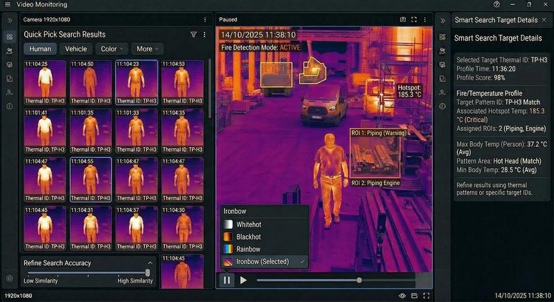 MTechnology Thermal Monitoring — hotspot detection and fire prevention