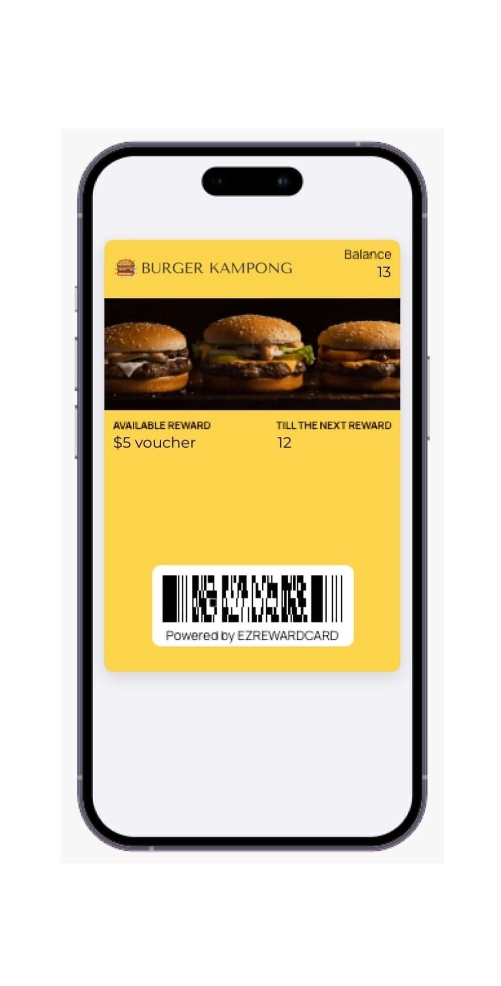 digital reward card