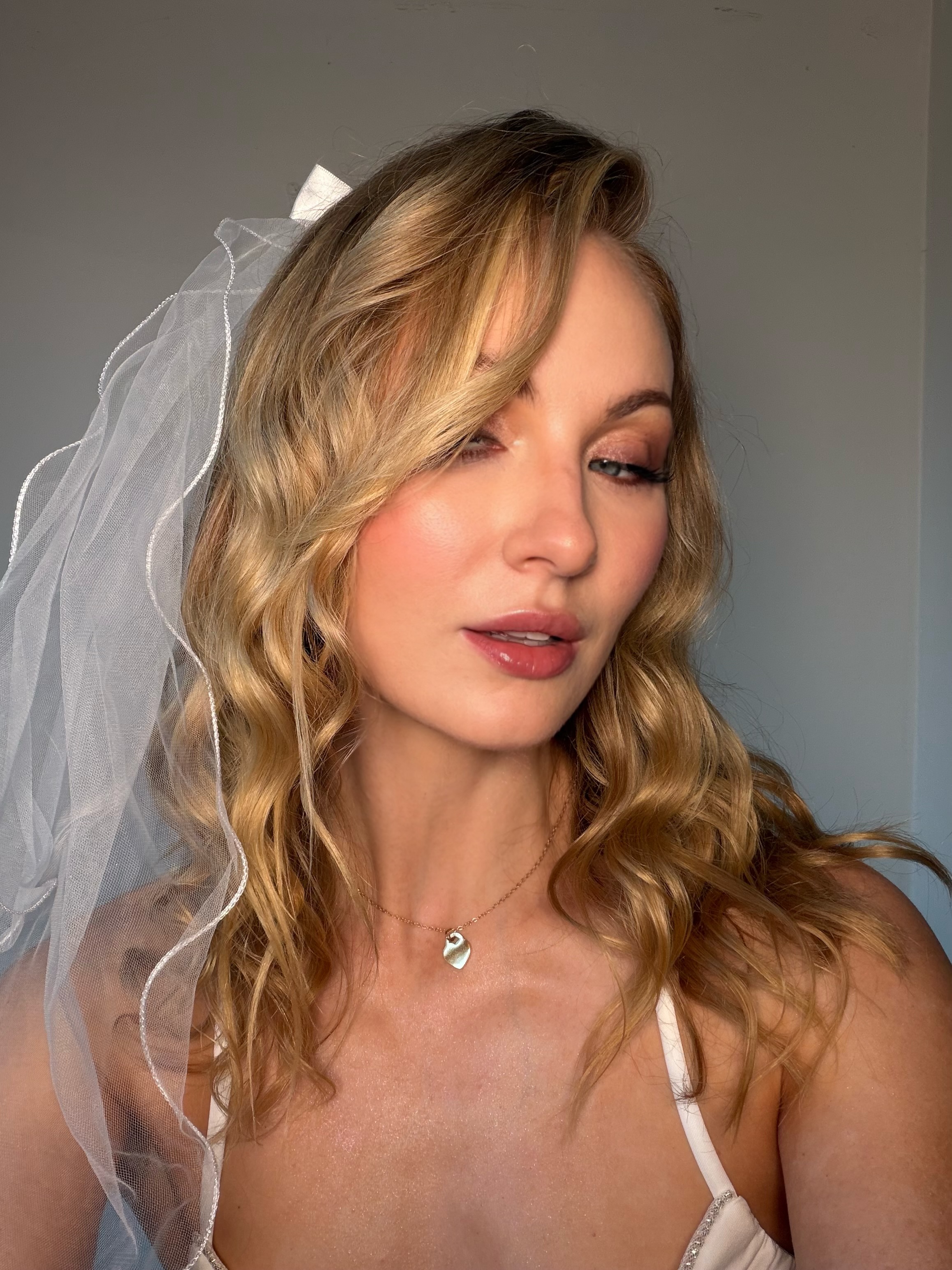 Soft Glam Bridal Makeup with Custom Lash Mapping