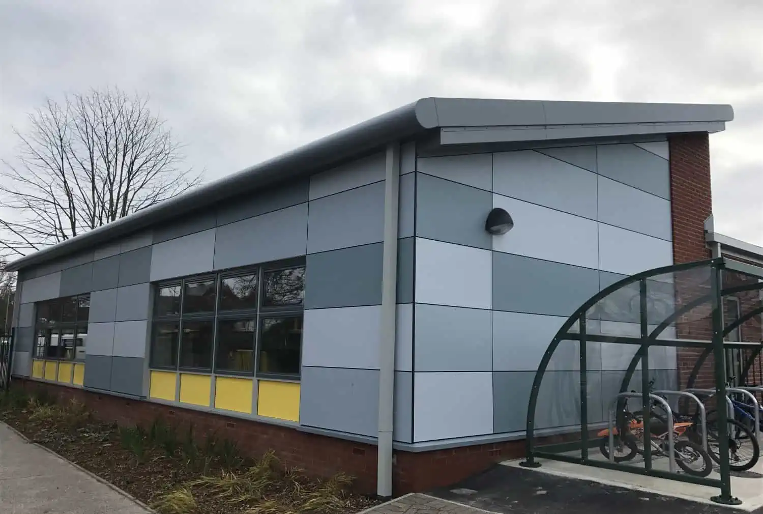 Rainscreen Cladding here at Constructional Fixing Services is a leading East Anglian Roofing and Cladding Subcontractor