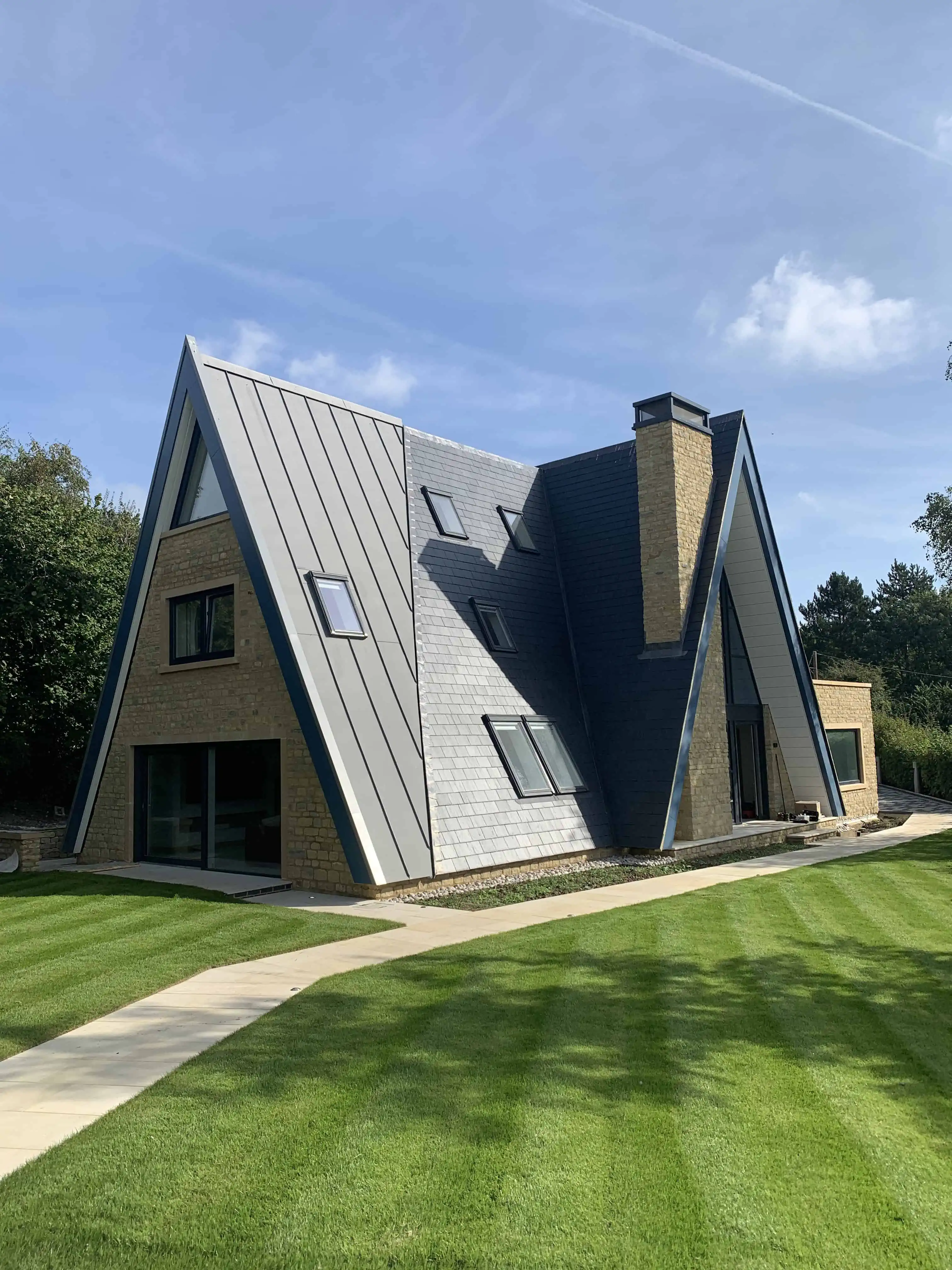 Our Wall Coping Work Examples here at Constructional Fixing Services is a leading East Anglian Roofing and Cladding Subcontractor