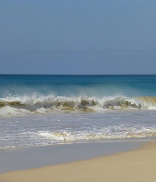 Coastal Beach Sand Waves Luxury Boutique African resort with sea views in Santiago, Cape Verde Photo Unsplash Cape Verdium