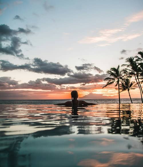 Infinity Swiming Pool Model Luxury Boutique African resort with sea views in Santiago, Cape Verde Photo Unsplash Cape Verdium