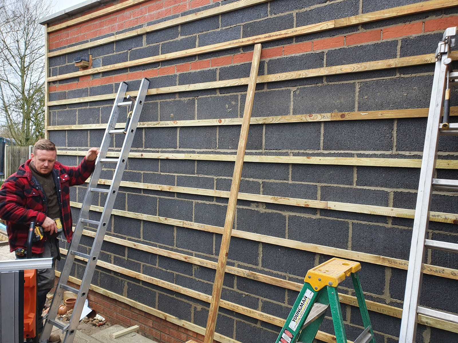 Norwich Home Improvements men at work!