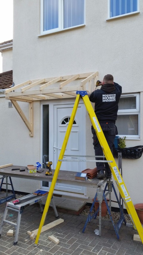 Norwich Home Improvements men at work!