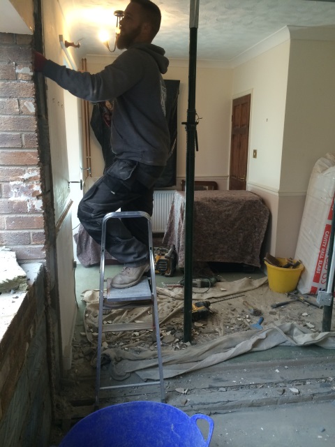Norwich Home Improvements men at work!