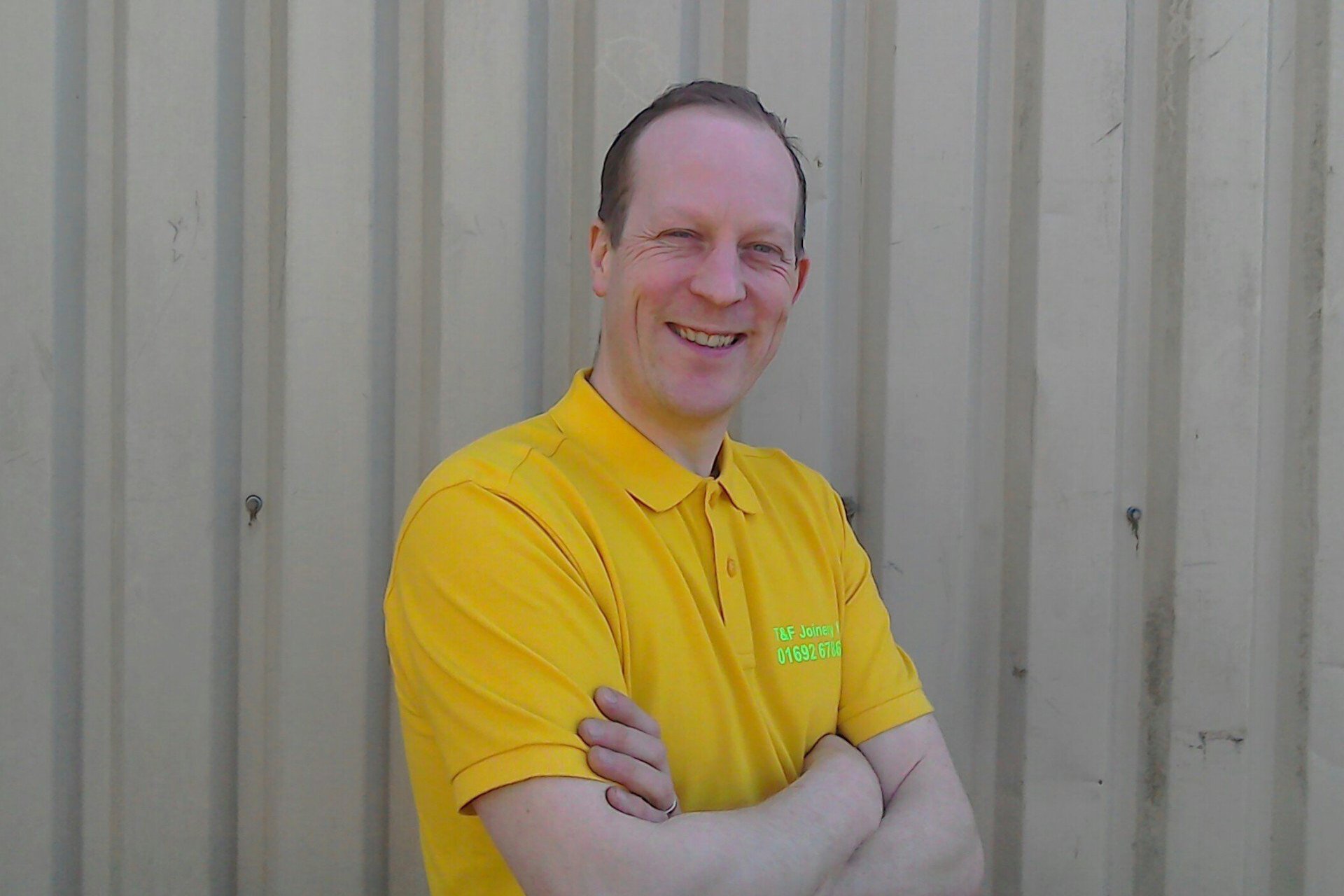 T&F Joinery of Ludham Norfolk | Photo of our Staff member - Simon Colk