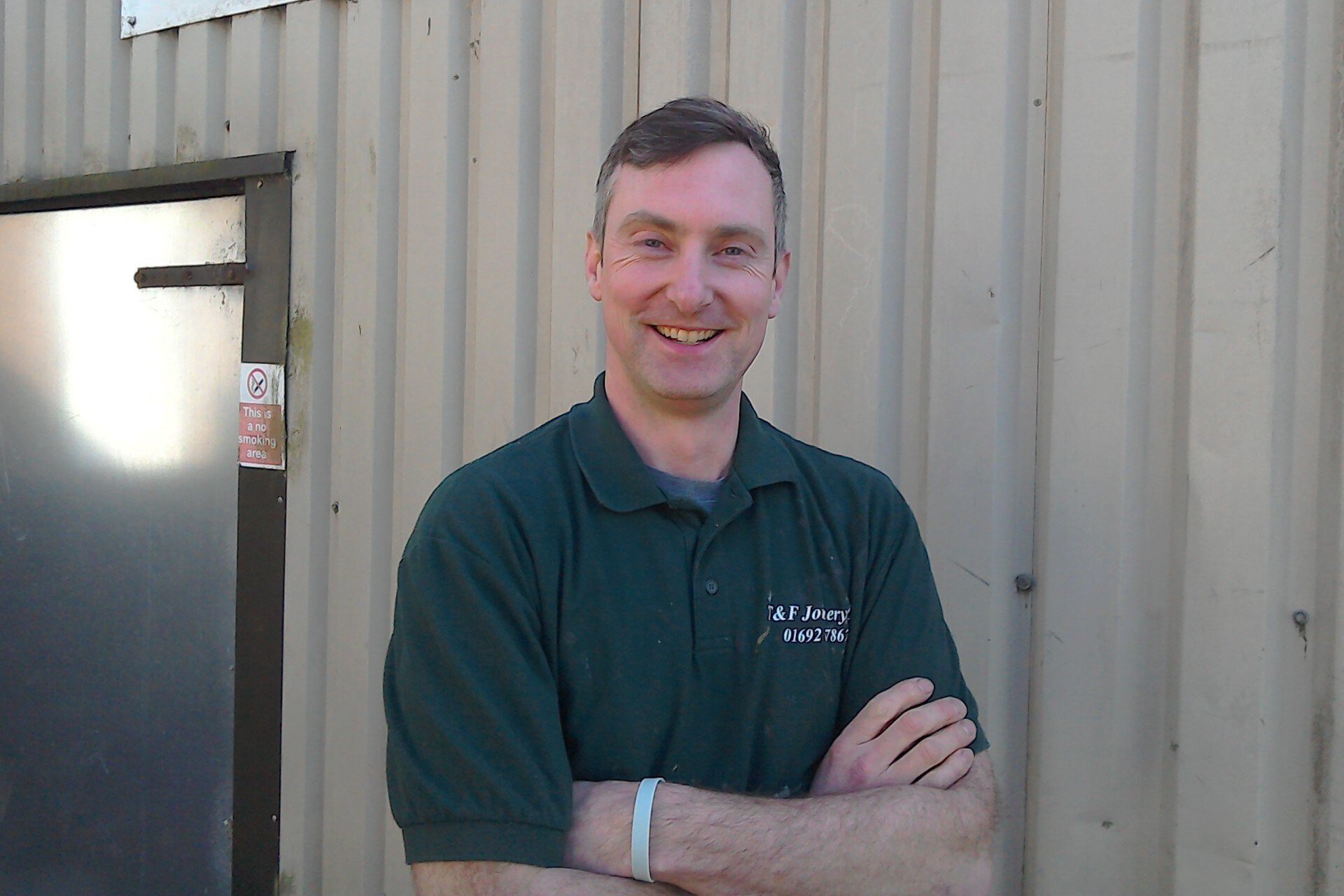 T&F Joinery of Ludham Norfolk | Photo of our Staff member - Nick Auber