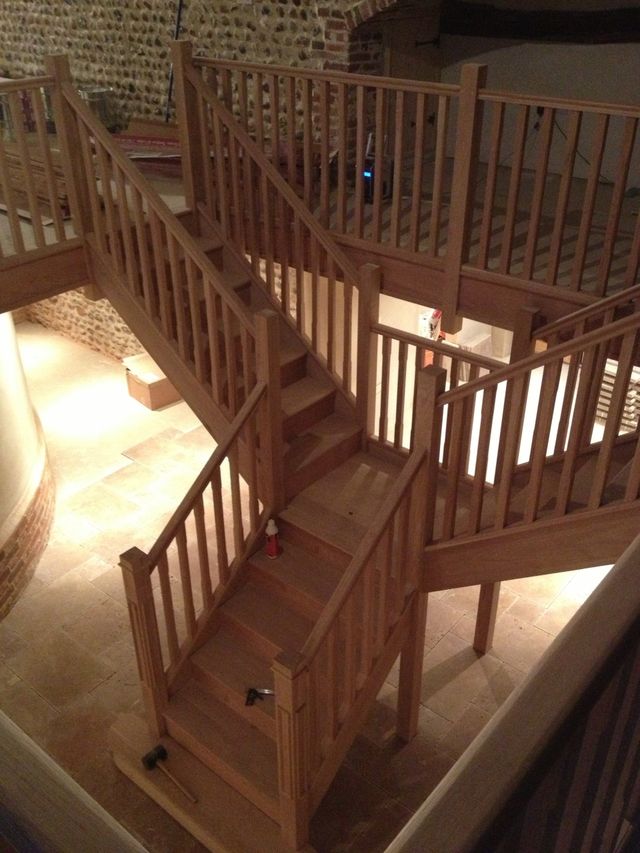 T&F Joinery of Ludham Norfolk | Work Example Photo 1 of Timber Staircases