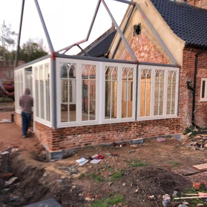T&F Joinery of Ludham Norfolk | Work in Progress Example Photo 1 of Timber Conservatories