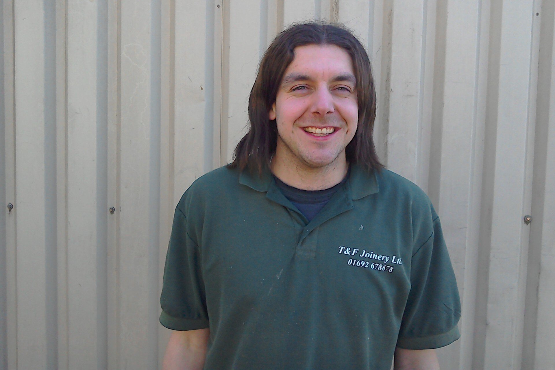 T&F Joinery of Ludham Norfolk | Photo of our Staff member - Peter Cook